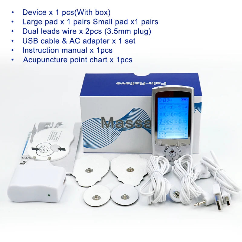 Electroestimulador TENS/EMS My EndoFlow – 16 Modos, Doble Canal, Terapia de Dolor
