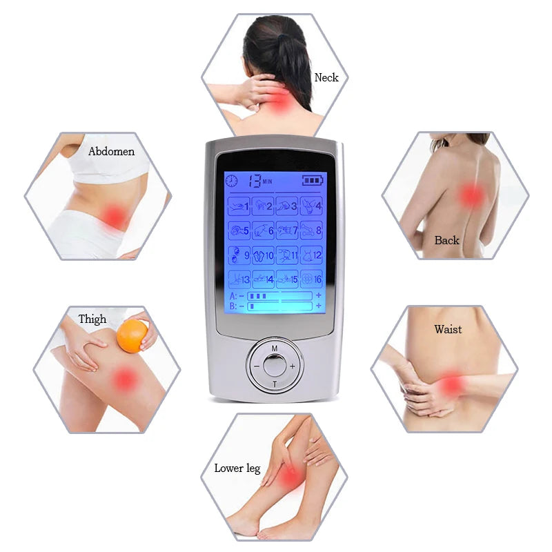 Electroestimulador TENS/EMS My EndoFlow – 16 Modos, Doble Canal, Terapia de Dolor