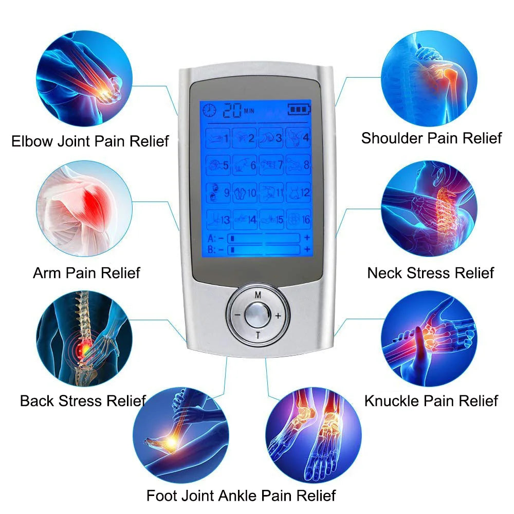 Electroestimulador TENS/EMS My EndoFlow – 16 Modos, Doble Canal, Terapia de Dolor
